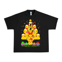 Black duck rubber duck christmas tree duckie and quack christmas 123 Urban Heavy Tee - ArtMosaic