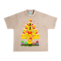 French Oak duck rubber duck christmas tree duckie and quack christmas 123 Urban Heavy Tee - ArtMosaic