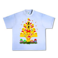 Grape Ice duck rubber duck christmas tree duckie and quack christmas 123 Urban Heavy Tee - ArtMosaic