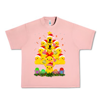 Salmon duck rubber duck christmas tree duckie and quack christmas 123 Urban Heavy Tee - ArtMosaic