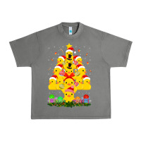 Tornado duck rubber duck christmas tree duckie and quack christmas 123 Urban Heavy Tee - ArtMosaic