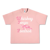 Salmon whiskey tango foxtrot military womens fun wtf quote t shirt Urban Heavy Tee - ArtMosaic