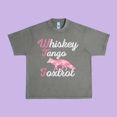 Whiskey Tango Foxtrot Military Womens Fun Wtf Quote T Shirt Urban Heavy Tee Designed By Artmosaic