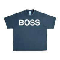 Midnight Navy boss premium Urban Heavy Tee - ArtMosaic