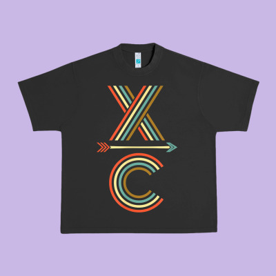 X-country Design For Cross Country Runners And Coaches Urban Heavy Tee Designed By Artmosaic