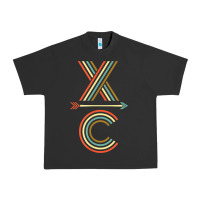 Pigment Black X-Country Design For Cross Country Runners and Coaches Urban Heavy Tee - ArtMosaic