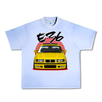 Grape Ice Yellow E36 Urban Heavy Tee - ArtMosaic