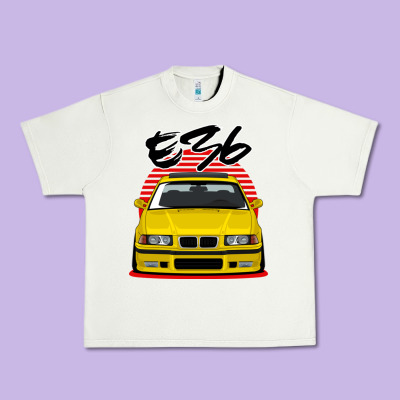 Yellow E36 Urban Heavy Tee Designed By Artmosaic