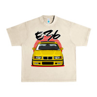 Sandshell Yellow E36 Urban Heavy Tee - ArtMosaic