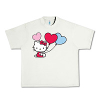 Pistachio kitty Urban Heavy Tee - ArtMosaic