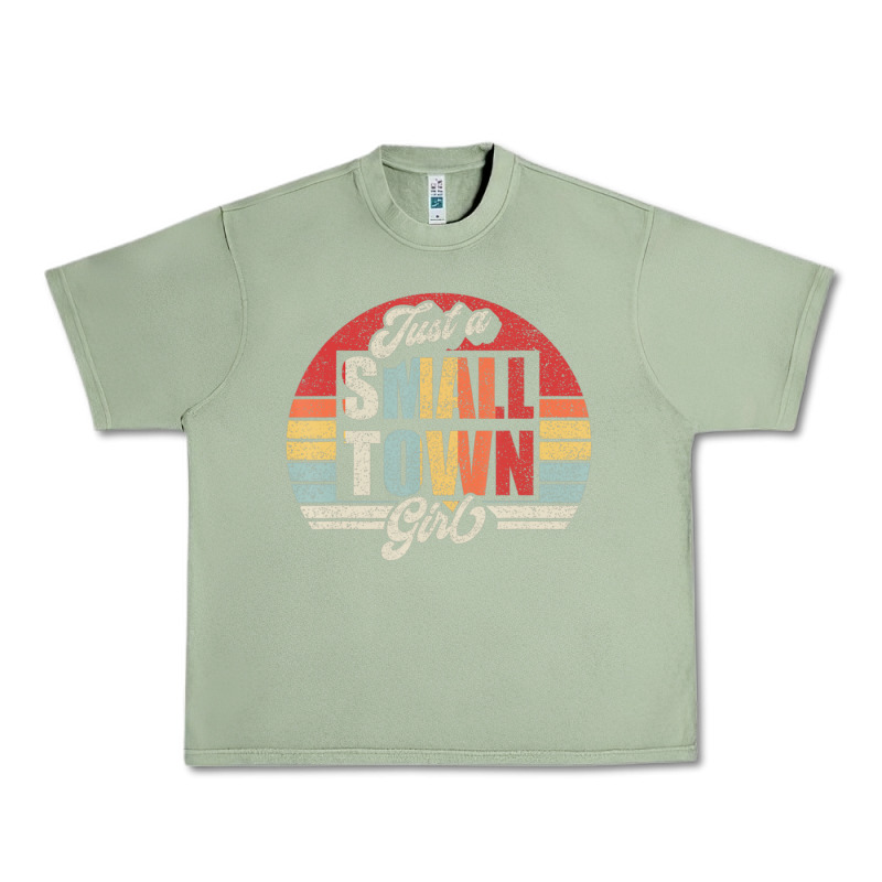 Limited Edition Retro Vintage Just A Small Town Girl Urban Heavy Tee by ArtMosaic | Teevron