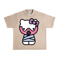 French Oak hell kitty cute devil Urban Heavy Tee - ArtMosaic