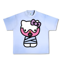 Grape Ice hell kitty cute devil Urban Heavy Tee - ArtMosaic