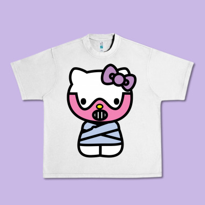 Hell Kitty Cute Devil Urban Heavy Tee Designed By Artmosaic