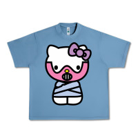 Pebble Blue hell kitty cute devil Urban Heavy Tee - ArtMosaic