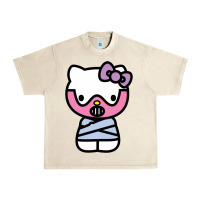 Sandshell hell kitty cute devil Urban Heavy Tee - ArtMosaic
