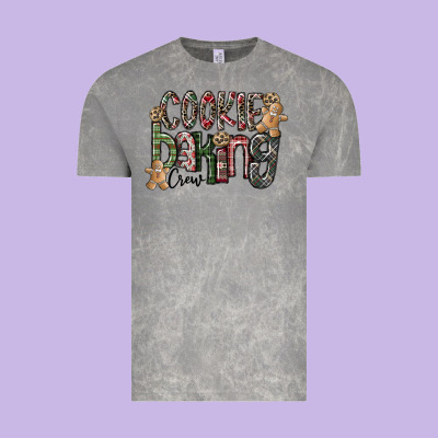 Cookie Baking Crew Vintage Tee Designed By Cowhidedigitalart