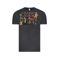 Vintage Black Cookie Baking Crew Vintage Tee - CowhideDigitalArt