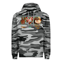 Slate Camo Peace Love Guinea Pigs Premium Hoodie - Jasminsmagicworld