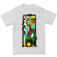 Dove Grey farm life alphabet lowercase letters l Premium Tee - BundleAndBundleShop