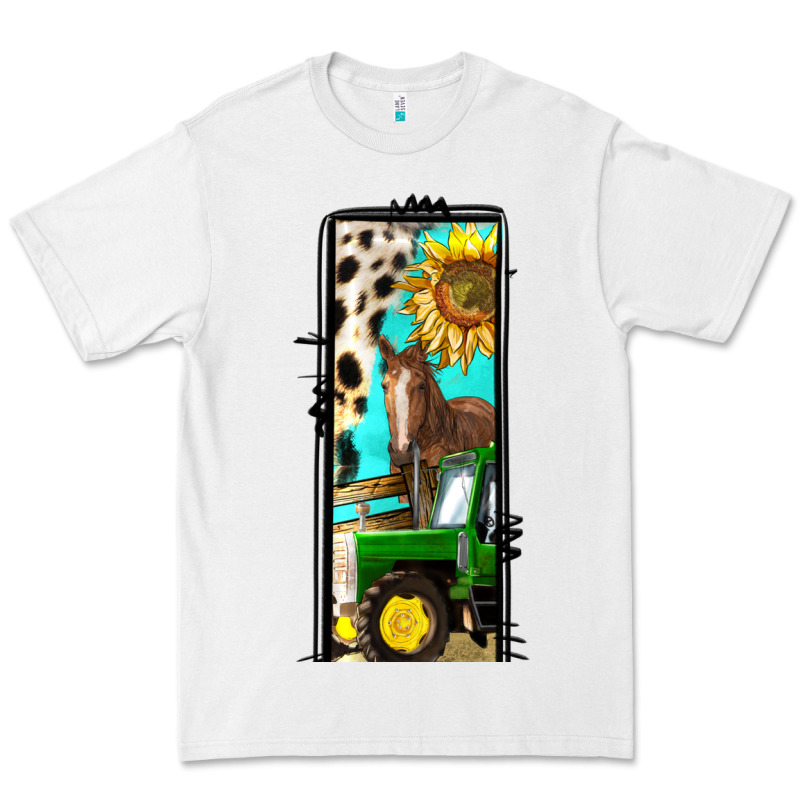 Farm Life Alphabet Lowercase Letters L Premium Tee by BundleAndBundleShop | Teevron