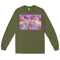 Army Green unicorn Long Sleeve Tee - Artiststas