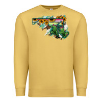 Antique Gold Maryland Map Sunflower Cactus Serape Premium Sweatshirt - RanaPortraitStore