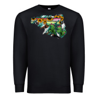 Black Maryland Map Sunflower Cactus Serape Premium Sweatshirt - RanaPortraitStore