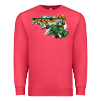Cardinal Maryland Map Sunflower Cactus Serape Premium Sweatshirt - RanaPortraitStore