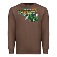 Chestnut Maryland Map Sunflower Cactus Serape Premium Sweatshirt - RanaPortraitStore