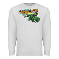 Dove Grey Maryland Map Sunflower Cactus Serape Premium Sweatshirt - RanaPortraitStore
