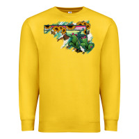 Lemon Maryland Map Sunflower Cactus Serape Premium Sweatshirt - RanaPortraitStore