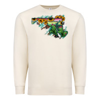 Maryland Map Sunflower Cactus Serape Premium Sweatshirt | Teevron