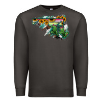 Smoke Maryland Map Sunflower Cactus Serape Premium Sweatshirt - RanaPortraitStore