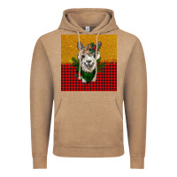 Vintage Coffee christmas alpacas Vintage Hoodie - BarkalooDesign