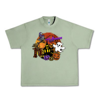 Oil Green halloween Urban Heavy Tee - SublimationCraftShop