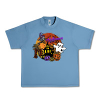 Pebble Blue halloween Urban Heavy Tee - SublimationCraftShop