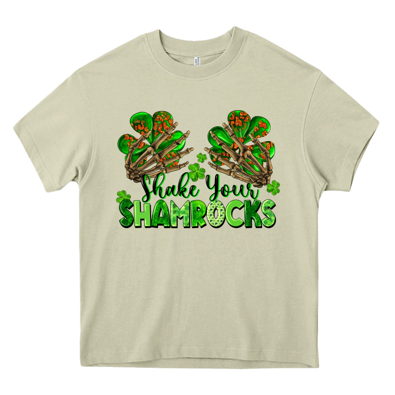 Shake Your Shamrocks Heavy Core Tee by FaDigitalArtStudio | Teevron
