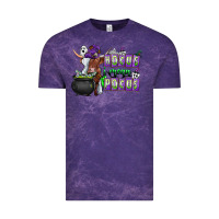 Cloud Purple Hocus i Mean Pocus Vintage Tee - CowhideDigitalArt