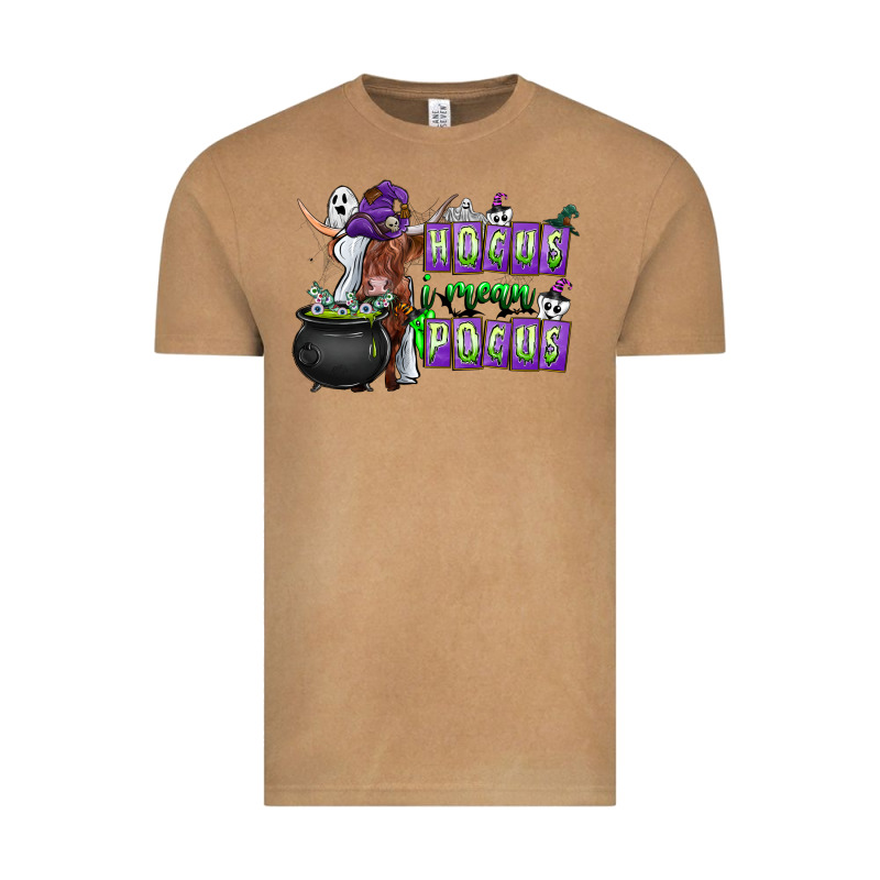 Hocus I Mean Pocus Vintage Tee by CowhideDigitalArt | Teevron
