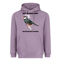 Western Ground Parrot Rare Wild And West Australia Heavyweight Hoodie | Teevron