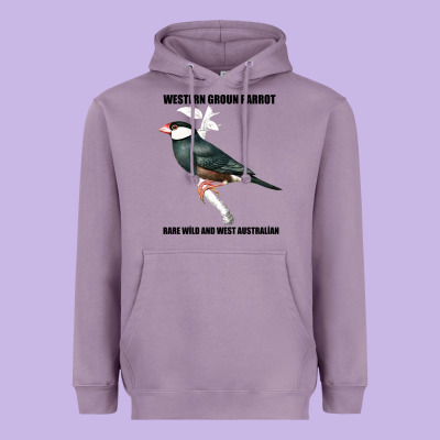 Western Ground Parrot Rare Wild And West Australia Heavyweight Hoodie Designed By Bettercallsaul