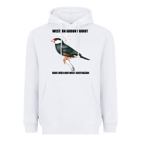 White Western Ground Parrot Rare Wild And West Australia Heavyweight Hoodie - Bettercallsaul