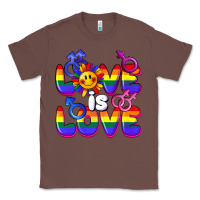 Chestnut Love is love Classic Tee - FaDigitalArtStudio