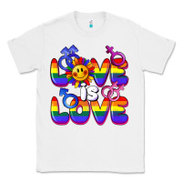 White Love is love Classic Tee - FaDigitalArtStudio