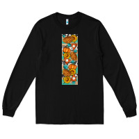 Black Fall Pie Long Sleeve Tee - Artiststas