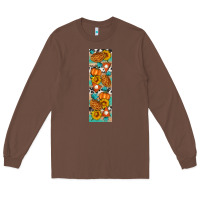 Chestnut Fall Pie Long Sleeve Tee - Artiststas