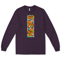 Plum Fall Pie Long Sleeve Tee - Artiststas