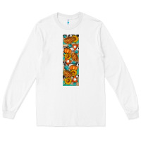 White Fall Pie Long Sleeve Tee - Artiststas