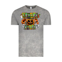 Cloud Rock Spooky Vibes Vintage Tee - CowhideDigitalArt